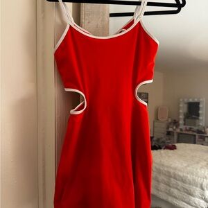Free People Red Tennis Dress